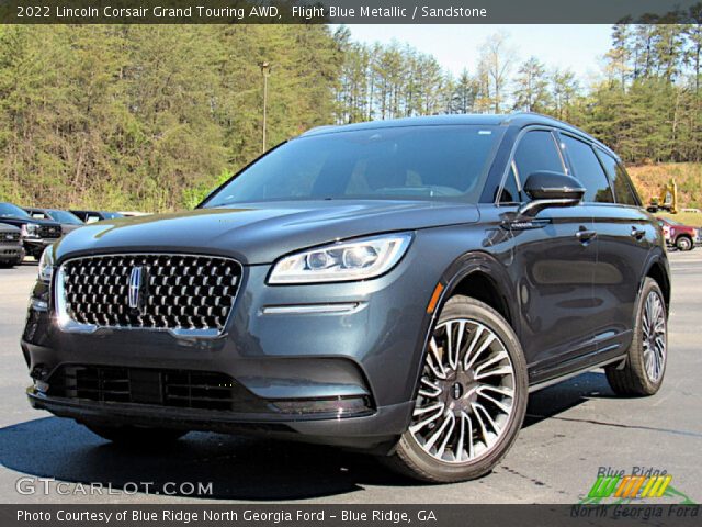 2022 Lincoln Corsair Grand Touring AWD in Flight Blue Metallic