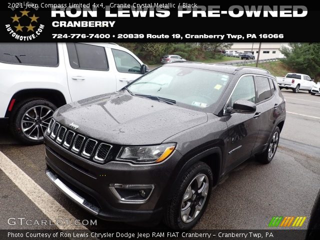 2021 Jeep Compass Limited 4x4 in Granite Crystal Metallic