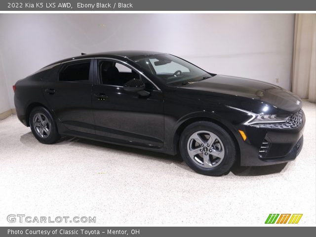 2022 Kia K5 LXS AWD in Ebony Black