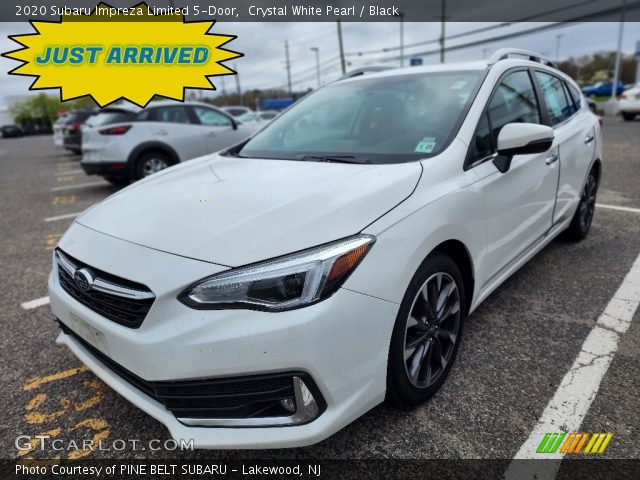 2020 Subaru Impreza Limited 5-Door in Crystal White Pearl