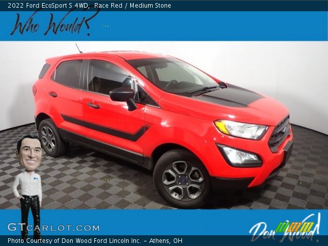 2022 Ford EcoSport S 4WD in Race Red