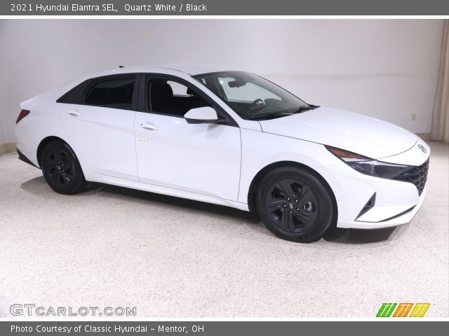 2021 Hyundai Elantra SEL in Quartz White