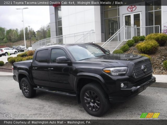 2021 Toyota Tacoma Limited Double Cab 4x4 in Midnight Black Metallic