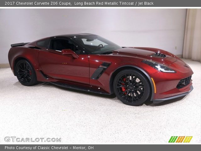 2017 Chevrolet Corvette Z06 Coupe in Long Beach Red Metallic Tintcoat