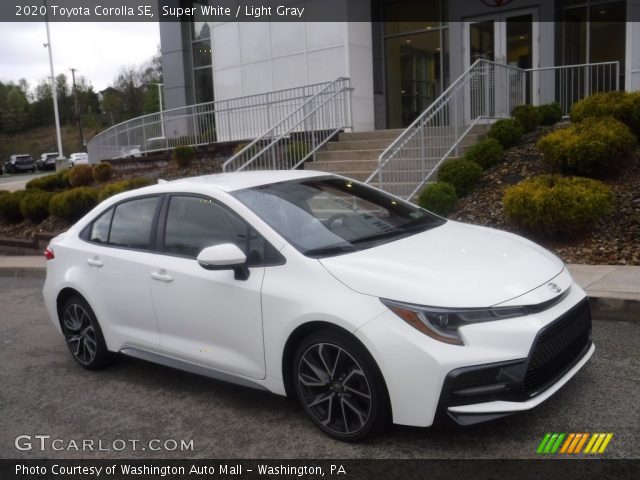 2020 Toyota Corolla SE in Super White