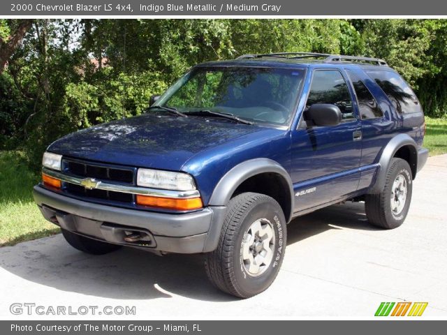 2000 Chevrolet Blazer LS 4x4 in Indigo Blue Metallic