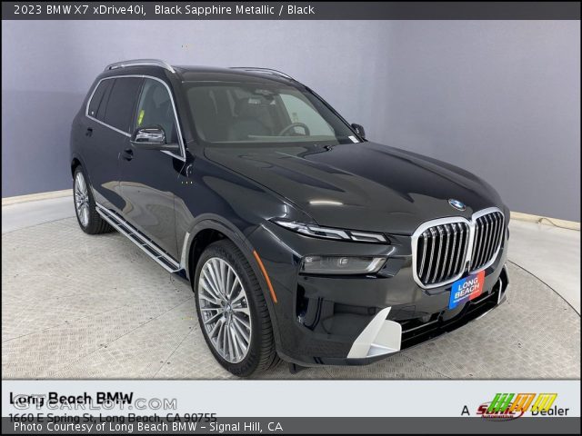 2023 BMW X7 xDrive40i in Black Sapphire Metallic