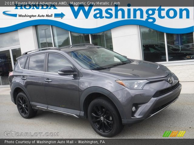 2018 Toyota RAV4 Adventure AWD in Magnetic Gray Metallic