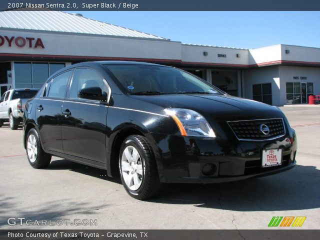 2007 Nissan Sentra 2.0 in Super Black