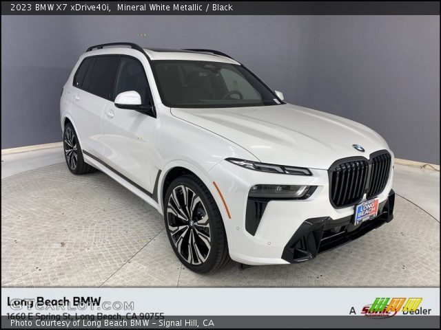 2023 BMW X7 xDrive40i in Mineral White Metallic