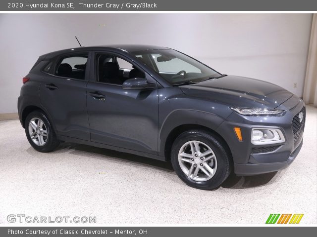 2020 Hyundai Kona SE in Thunder Gray