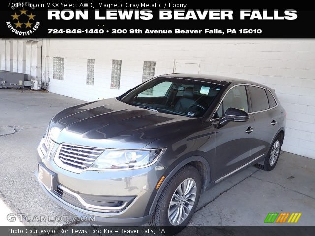 2018 Lincoln MKX Select AWD in Magnetic Gray Metallic