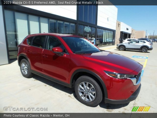 2023 Mazda CX-5 S Preferred AWD in Soul Red Crystal Metallic