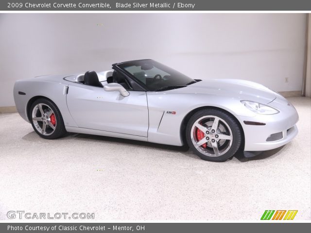 2009 Chevrolet Corvette Convertible in Blade Silver Metallic