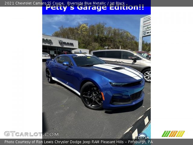 2021 Chevrolet Camaro SS Coupe in Riverside Blue Metallic