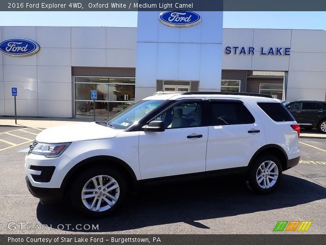 2016 Ford Explorer 4WD in Oxford White