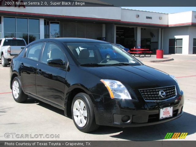 2007 Nissan Sentra 2.0 in Super Black