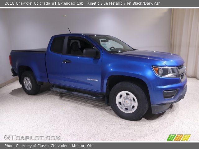 2018 Chevrolet Colorado WT Extended Cab in Kinetic Blue Metallic