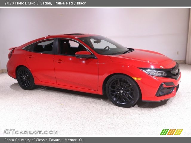 2020 Honda Civic Si Sedan in Rallye Red
