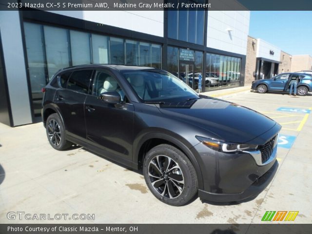 2023 Mazda CX-5 S Premium AWD in Machine Gray Metallic