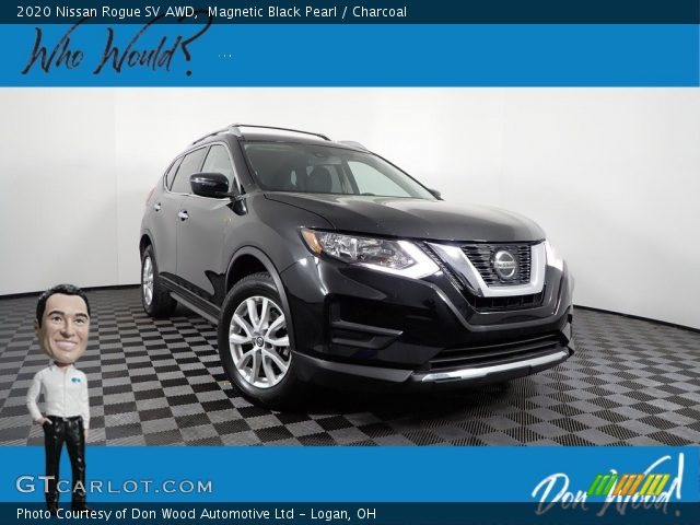 2020 Nissan Rogue SV AWD in Magnetic Black Pearl