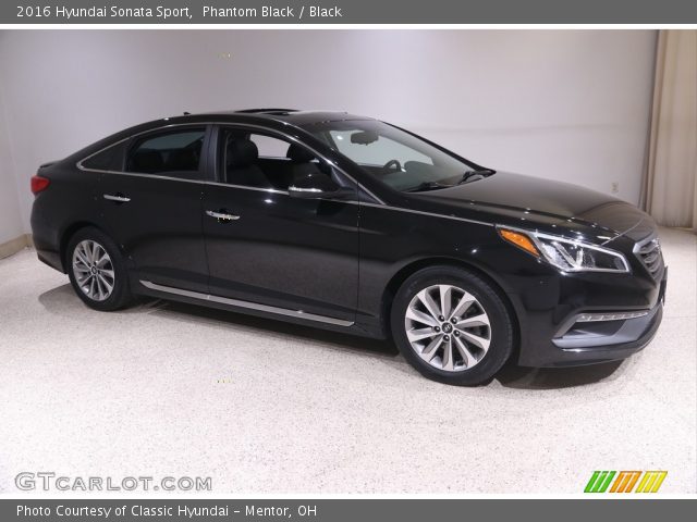 2016 Hyundai Sonata Sport in Phantom Black