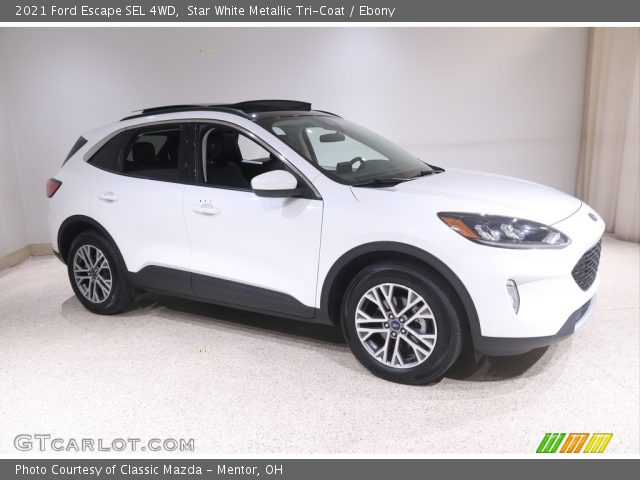 2021 Ford Escape SEL 4WD in Star White Metallic Tri-Coat