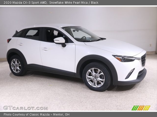 2020 Mazda CX-3 Sport AWD in Snowflake White Pearl Mica