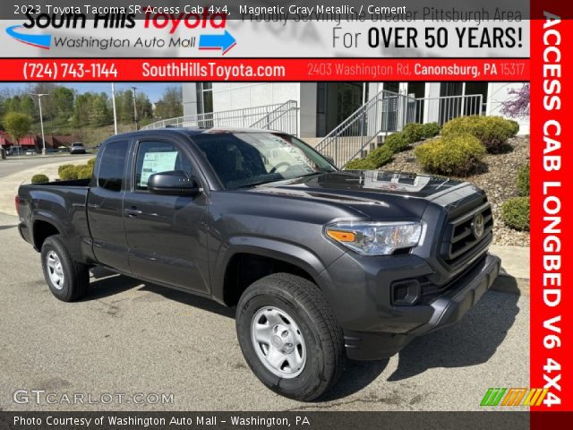 2023 Toyota Tacoma SR Access Cab 4x4 in Magnetic Gray Metallic