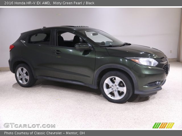 2016 Honda HR-V EX AWD in Misty Green Pearl