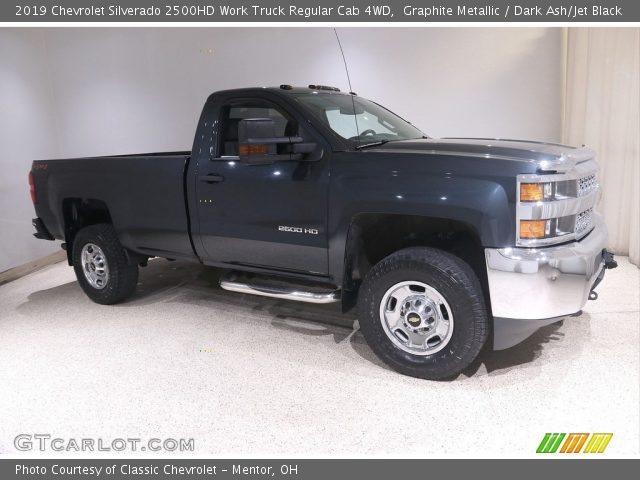 2019 Chevrolet Silverado 2500HD Work Truck Regular Cab 4WD in Graphite Metallic