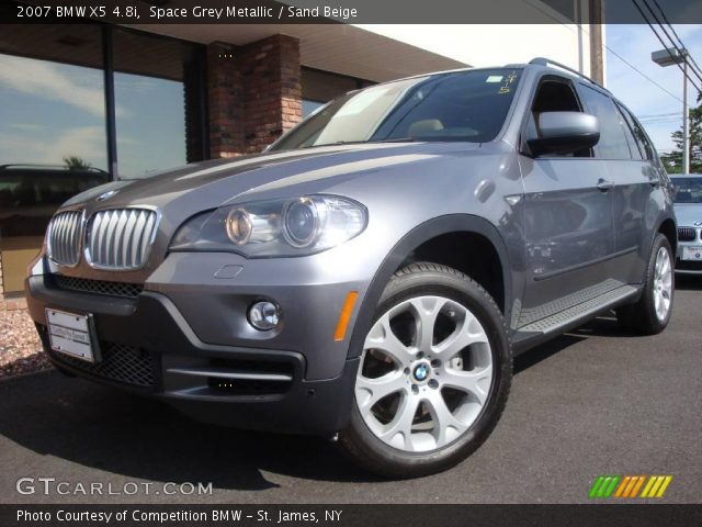 2007 BMW X5 4.8i in Space Grey Metallic