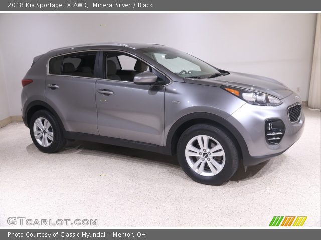 2018 Kia Sportage LX AWD in Mineral Silver