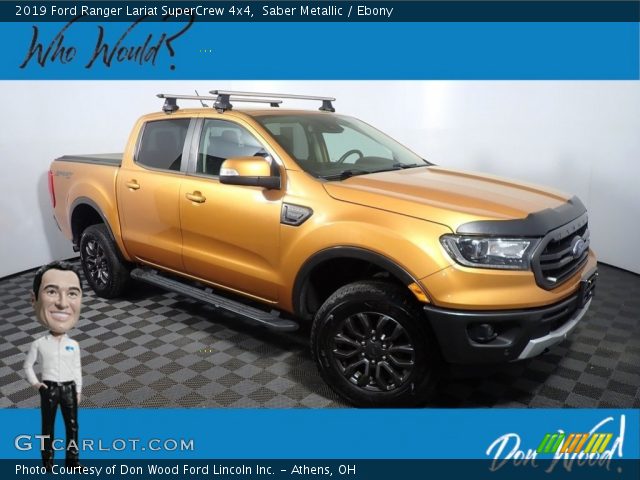 2019 Ford Ranger Lariat SuperCrew 4x4 in Saber Metallic