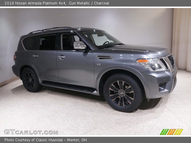 2019 Nissan Armada Platinum 4x4 in Gun Metallic