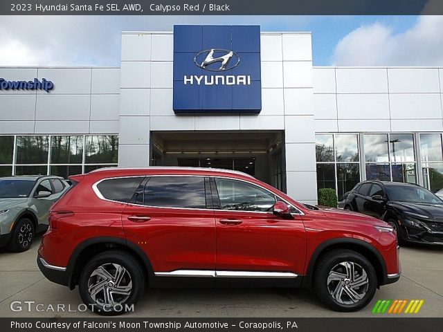 2023 Hyundai Santa Fe SEL AWD in Calypso Red
