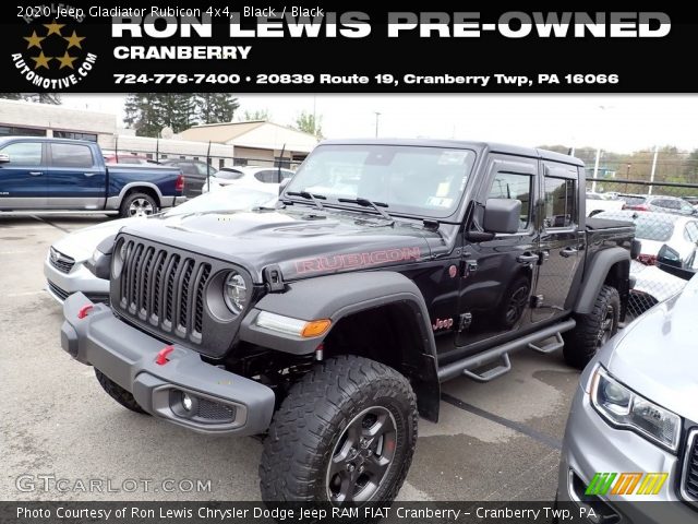 2020 Jeep Gladiator Rubicon 4x4 in Black