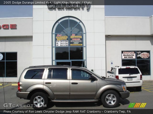 2005 Dodge Durango Limited 4x4 in Light Khaki Metallic