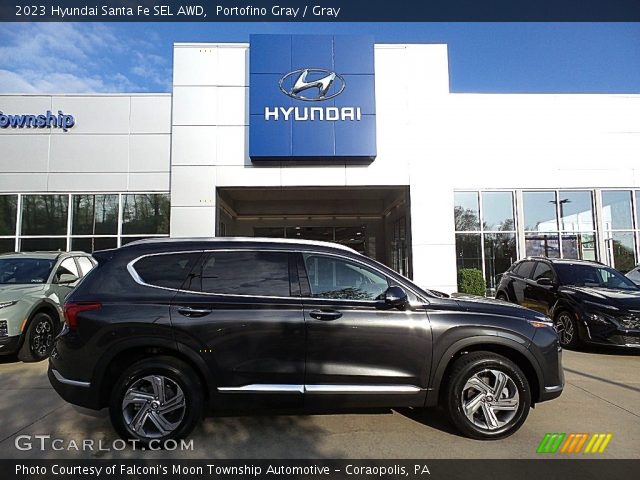 2023 Hyundai Santa Fe SEL AWD in Portofino Gray
