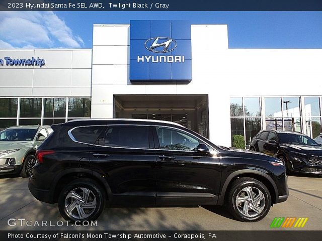 2023 Hyundai Santa Fe SEL AWD in Twilight Black
