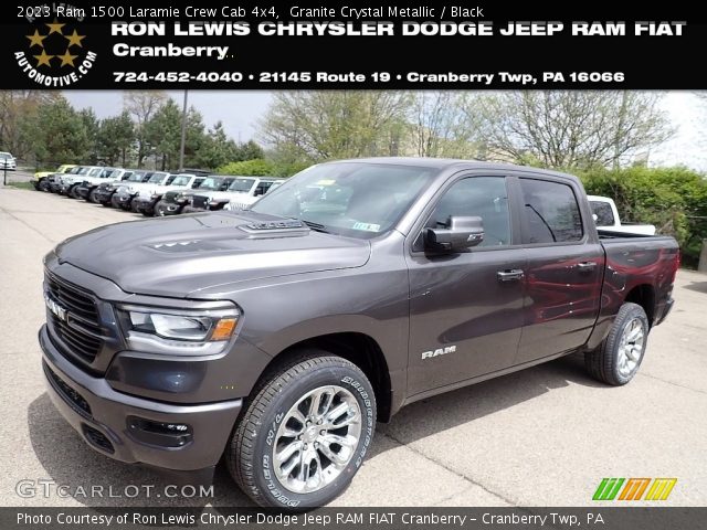 2023 Ram 1500 Laramie Crew Cab 4x4 in Granite Crystal Metallic