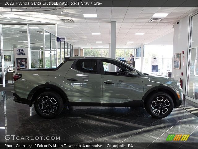 2023 Hyundai Santa Cruz SEL AWD in Sage Gray