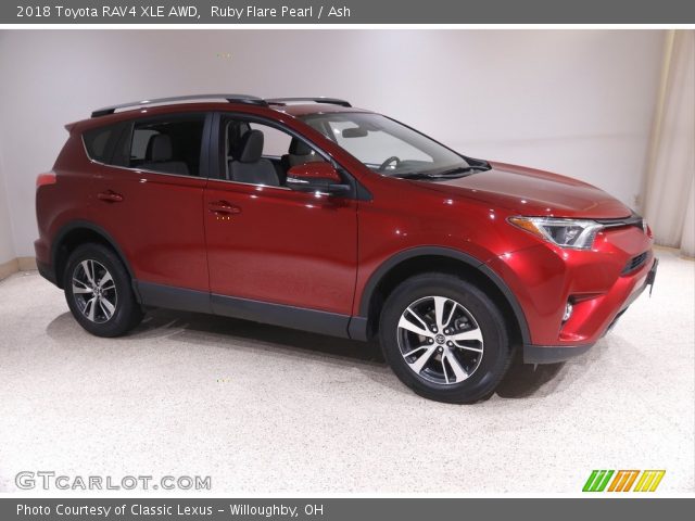 2018 Toyota RAV4 XLE AWD in Ruby Flare Pearl