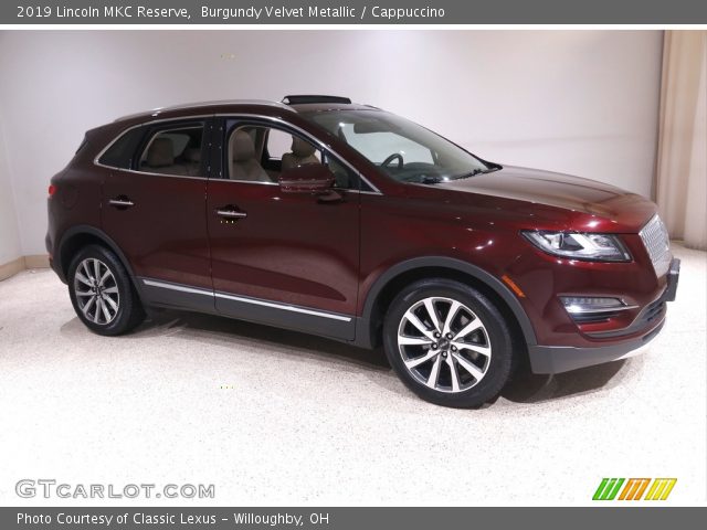 2019 Lincoln MKC Reserve in Burgundy Velvet Metallic