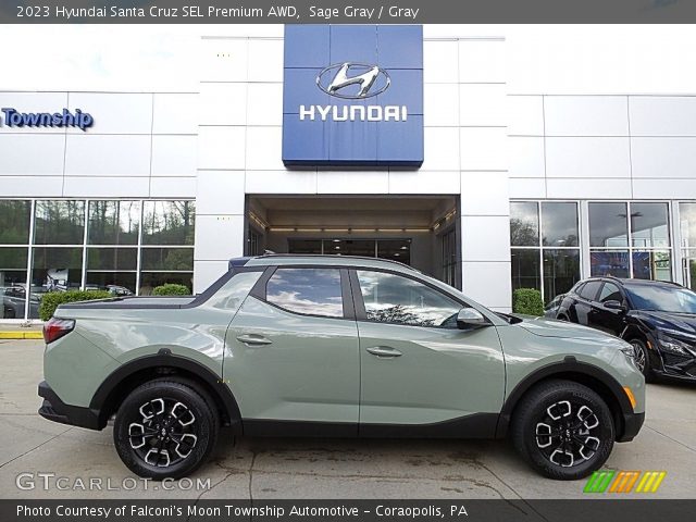 2023 Hyundai Santa Cruz SEL Premium AWD in Sage Gray