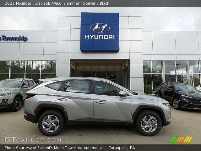 2023 Hyundai Tucson SE AWD in Shimmering Silver