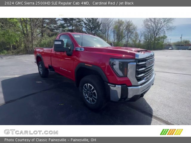 2024 GMC Sierra 2500HD SLE Regular Cab 4WD in Cardinal Red