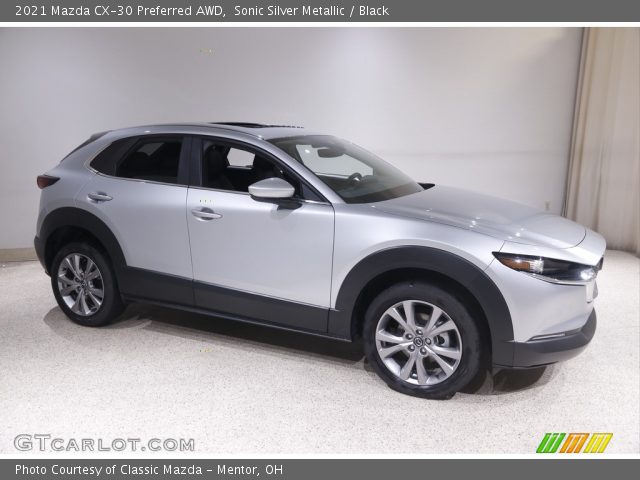2021 Mazda CX-30 Preferred AWD in Sonic Silver Metallic