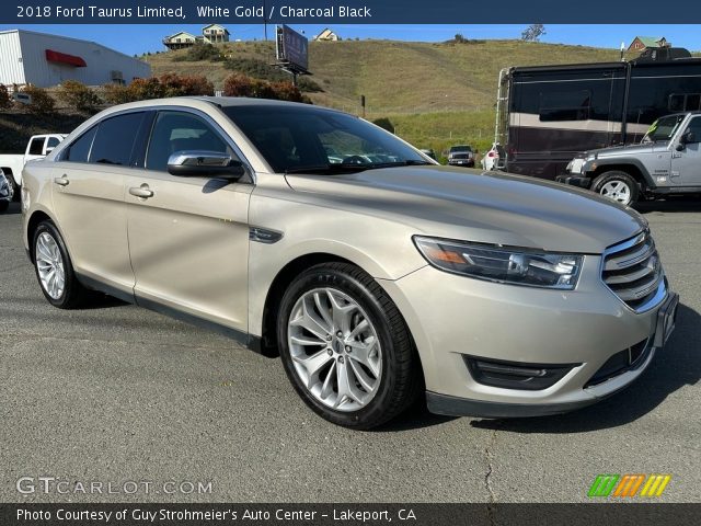 2018 Ford Taurus Limited in White Gold