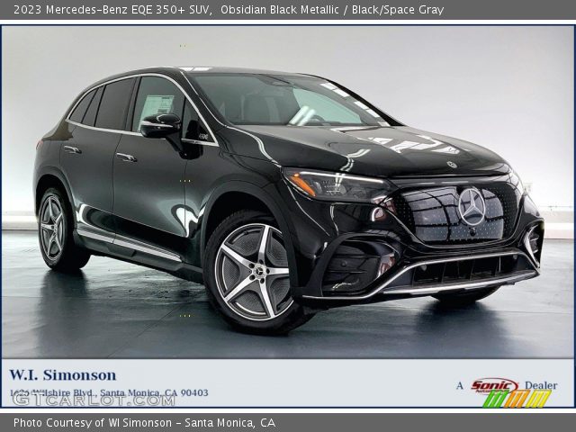 2023 Mercedes-Benz EQE 350+ SUV in Obsidian Black Metallic
